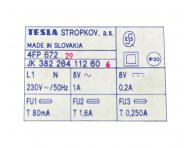 Nap�jac� zdroj Tesla 4 FP 672 29, IP30 - �ed�