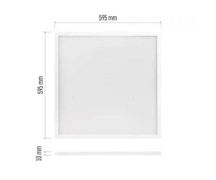 tvorcov vstavan LED panel Emos Maxxo ZB1223, biely, 36 W, tepl biela UGR