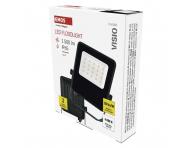 LED reflektor Emos Visio ZS2513, IP65, 10 W, ierny, neutrln biela
